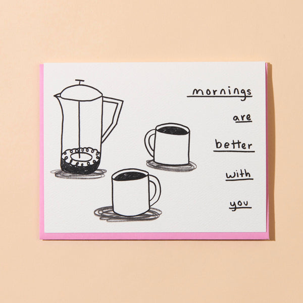 Coffee Cups Card