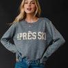 Gray Apres Ski Sweater