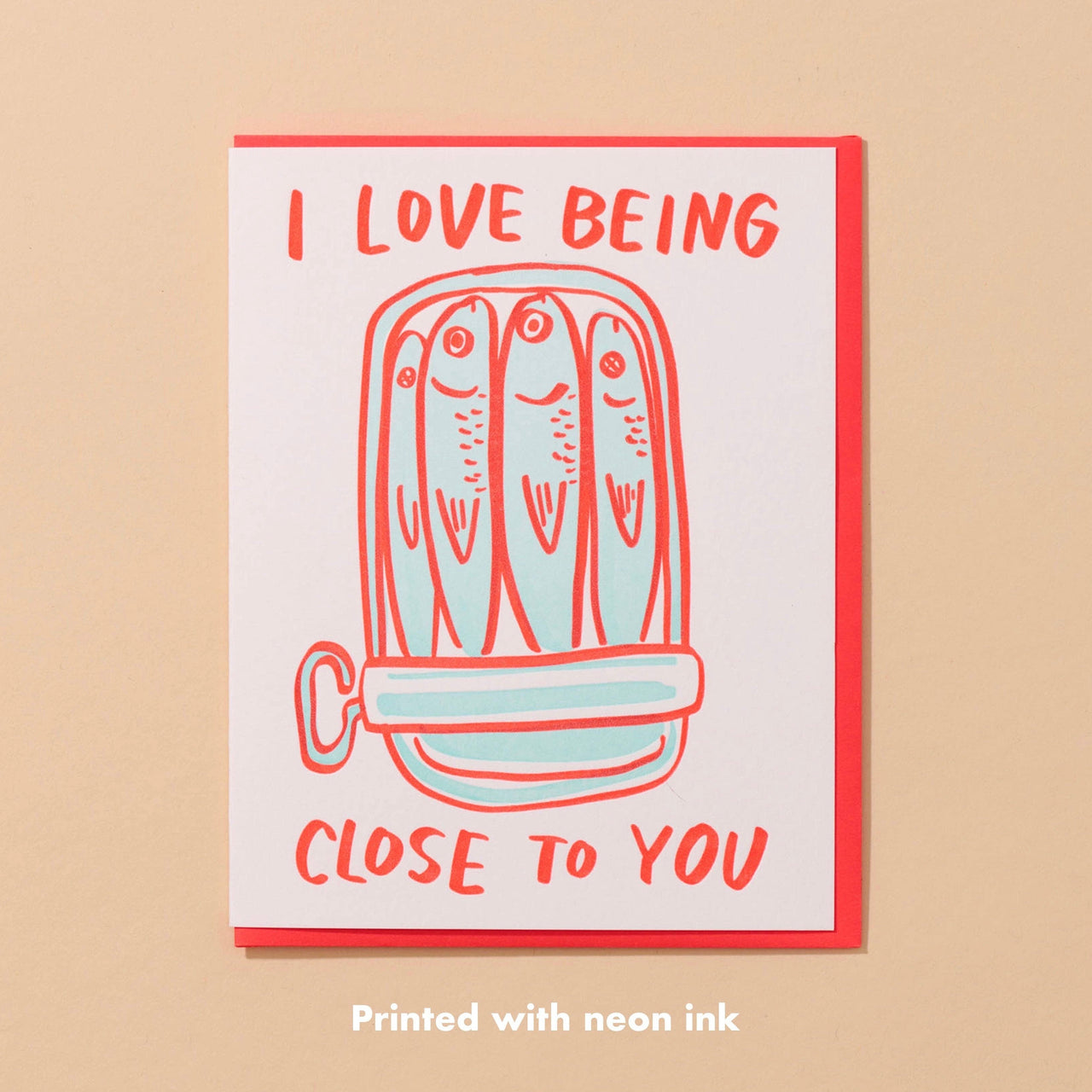 Sardine Love Card