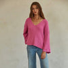 Malia V-Neck Pullover Sweater