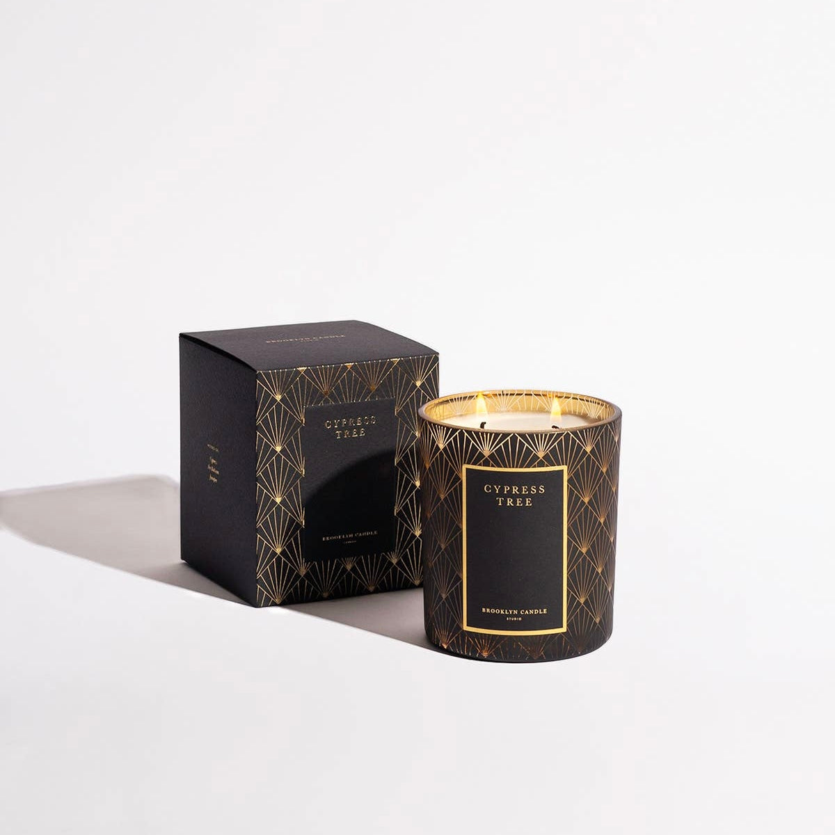 Cypress Tree Black Tie Holiday Candle