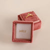 Velvet Jewelry Box - Dusty Rose