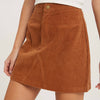 CORDUROY MINI SKIRT