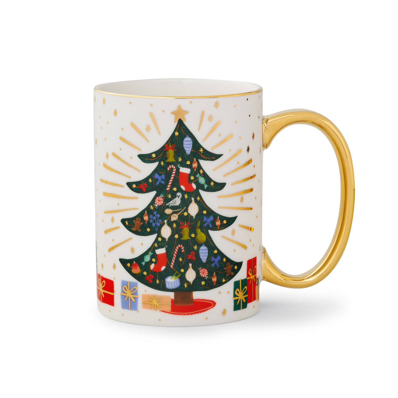 Holiday Tree Porcelain Mug