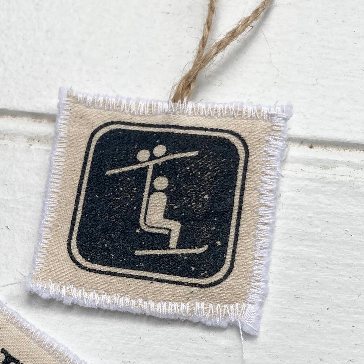 Ski Chairlift Christmas Ornament