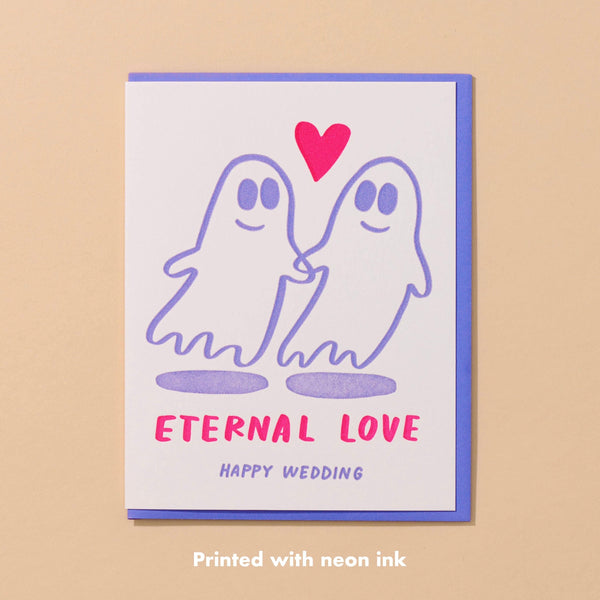 Eternal Love Wedding Card