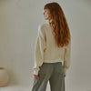 THE ELAINE PULLOVER - Ivory
