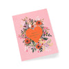 Blooming Heart Valentine Card