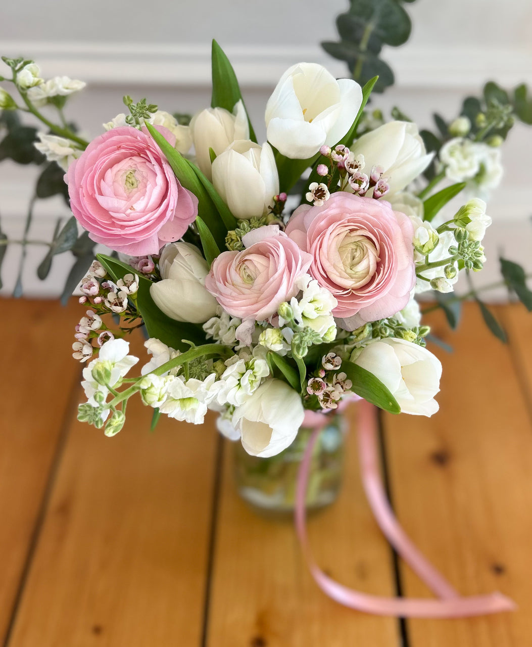 Goldenrod Valentine's Day Arrangement