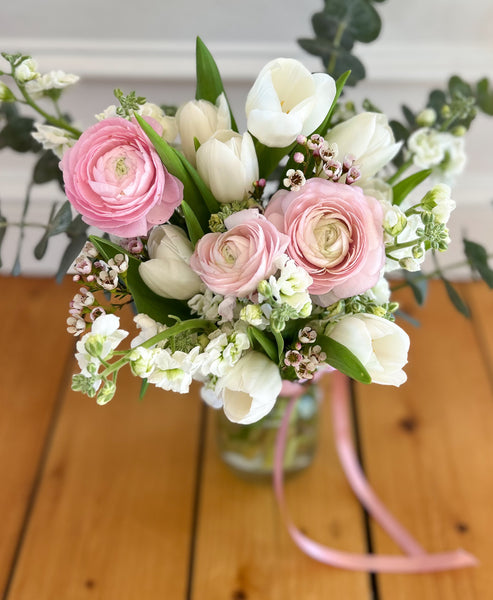 Goldenrod Valentine's Day Arrangement