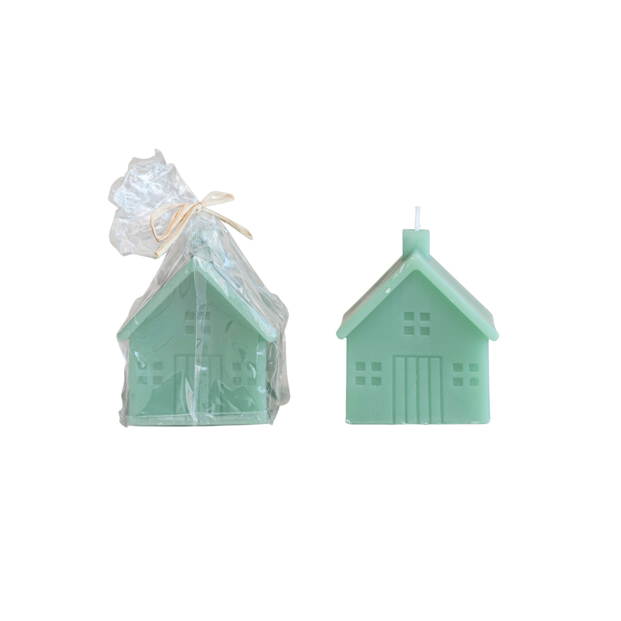 House Shaped Candle - Mint