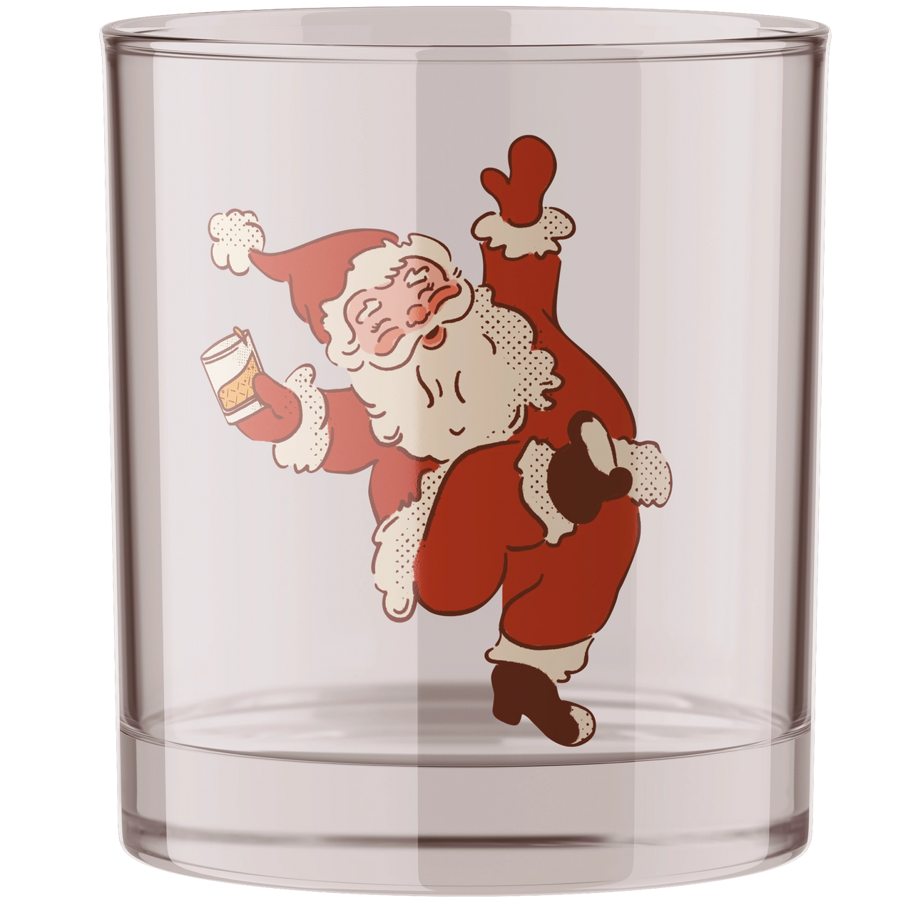 Santa Rocks Glass