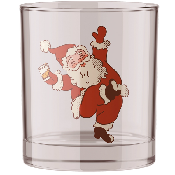Santa Rocks Glass