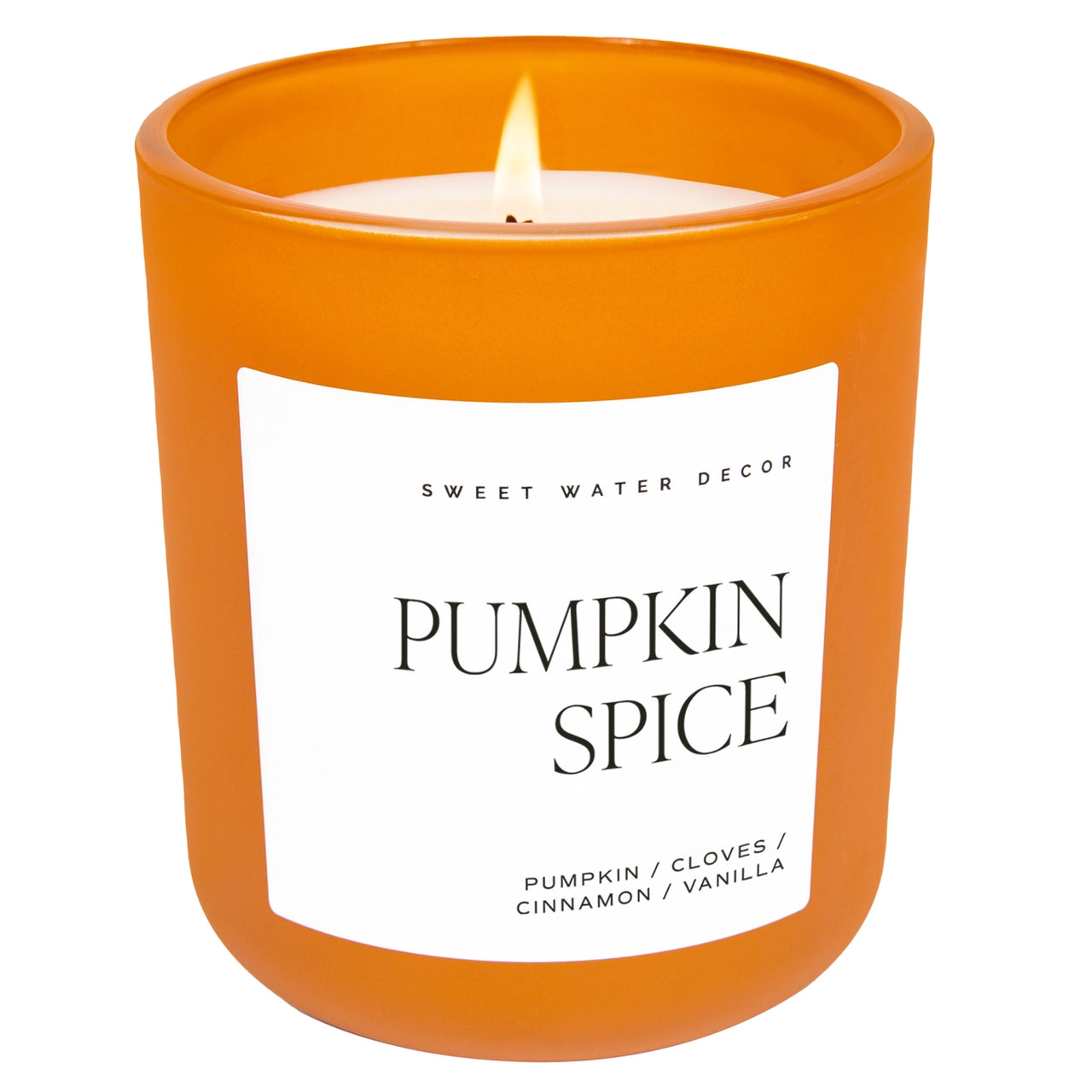 Pumpkin Spice Soy Candle- Matte Jar