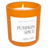 Pumpkin Spice Soy Candle- Matte Jar