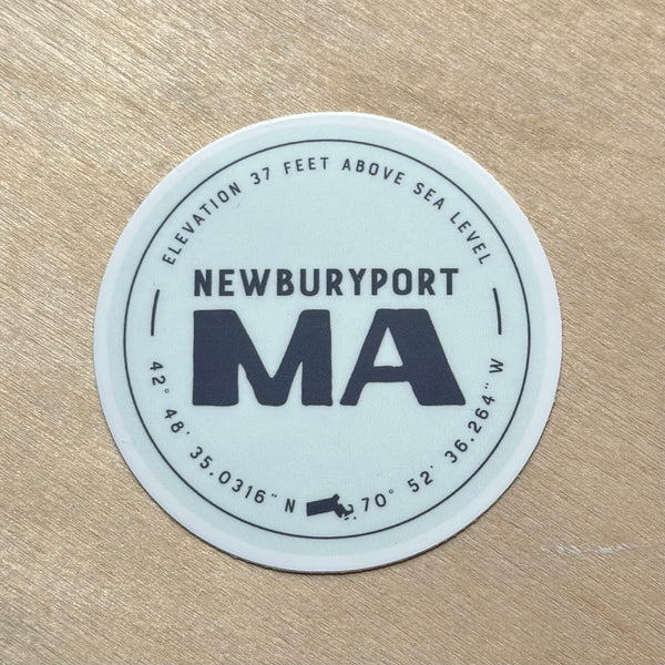 Newburyport Geotag Sticker