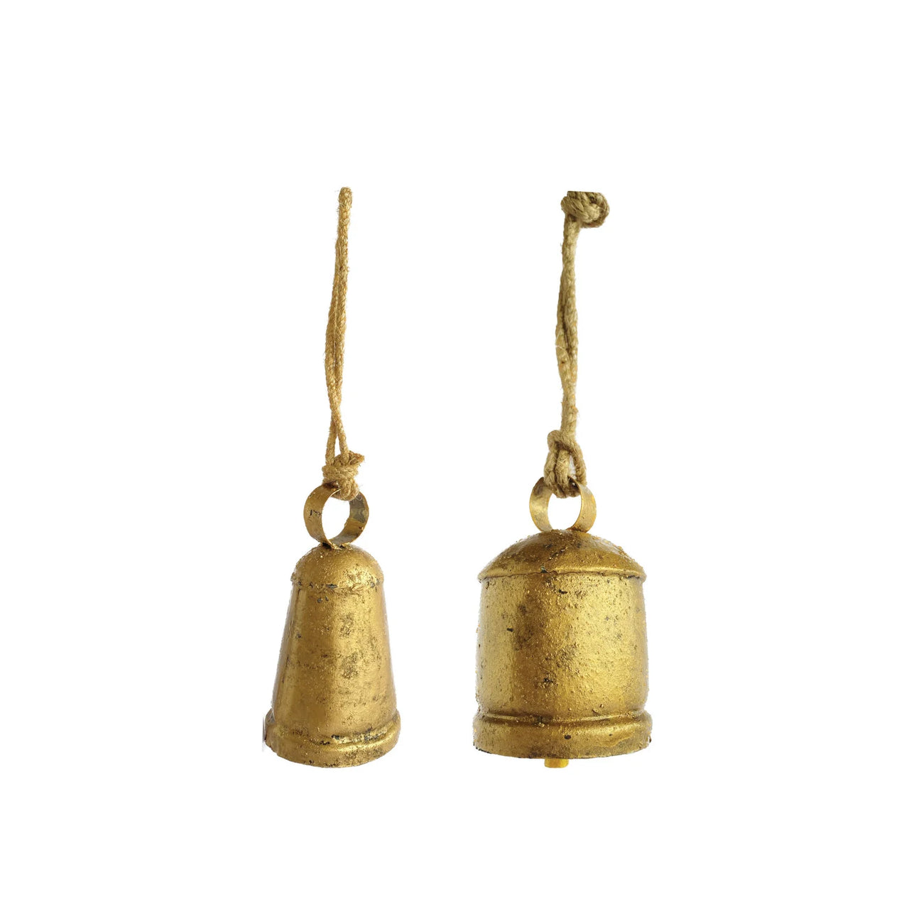 Antique Brass Finish Bell Ornament