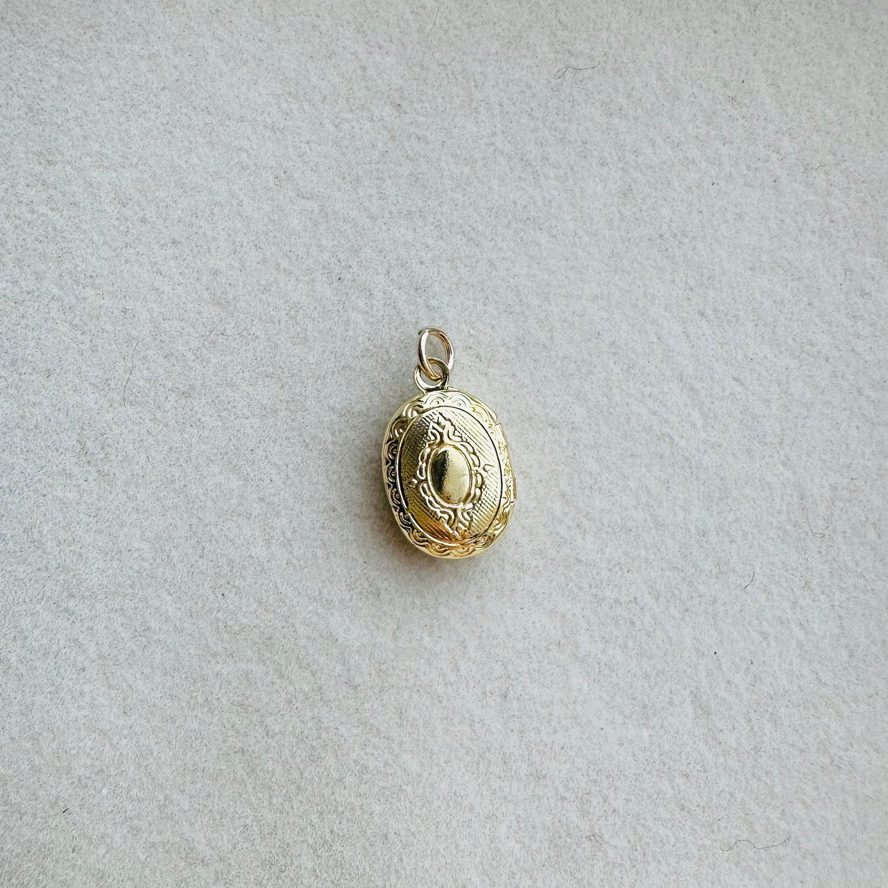 Mini Oval Locket Charm