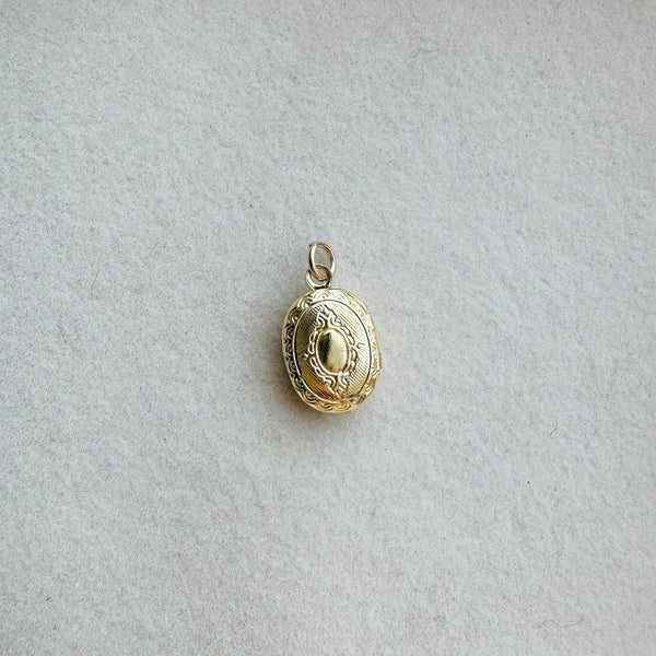 Mini Oval Locket Charm