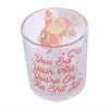 Bet Your Ass Santa Rocks Glass