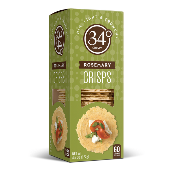 Rosemary Crisps- Entertaining Cracker