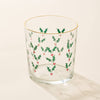 Holly Jolly 12.5 Ounce Glass Cup
