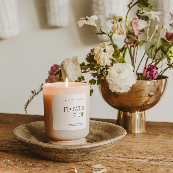 Flower Shop Soy Candle - Matte Jar