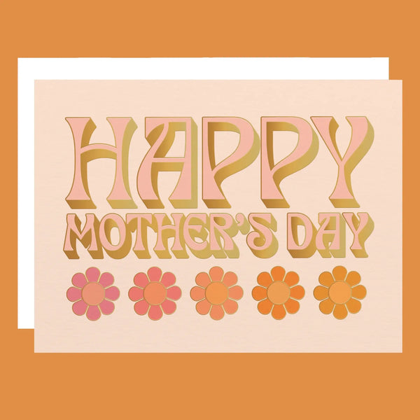 Happy Mothers Day Flowers Card
