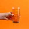 Orange Cotton Candy Drink Glitter Bombs