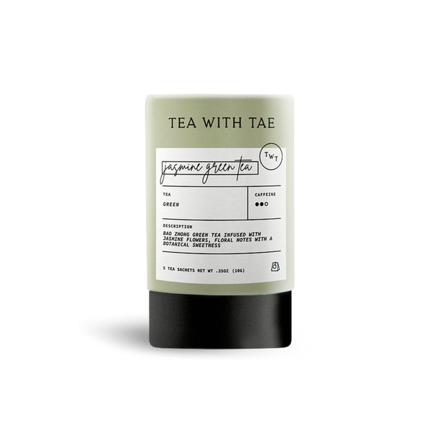 Jasmine Green Tea Mini Tube - 5 tea bags
