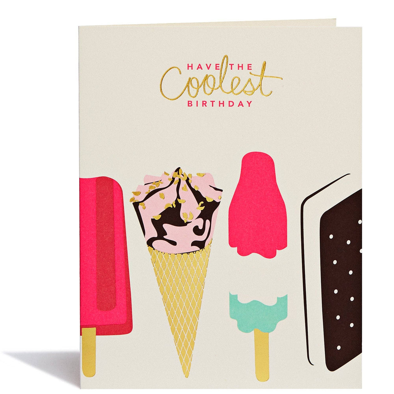 Ice Cream Birthday Card