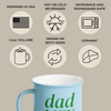 Dad Life 11 oz Campfire Coffee Mug