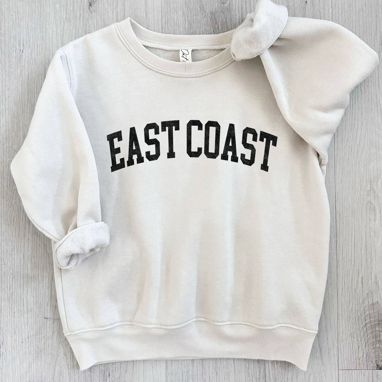 East Coast Toddler Graphic Sweatshirt - Heather Dust