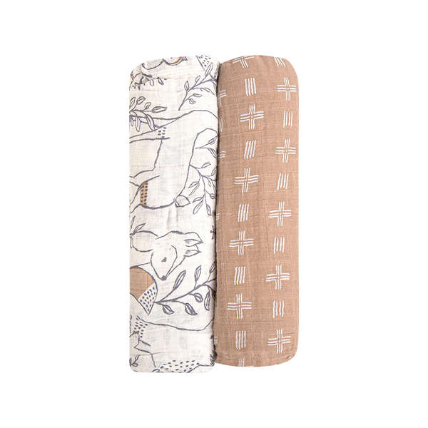 Ezra 2-Pc. Swaddle Wraps