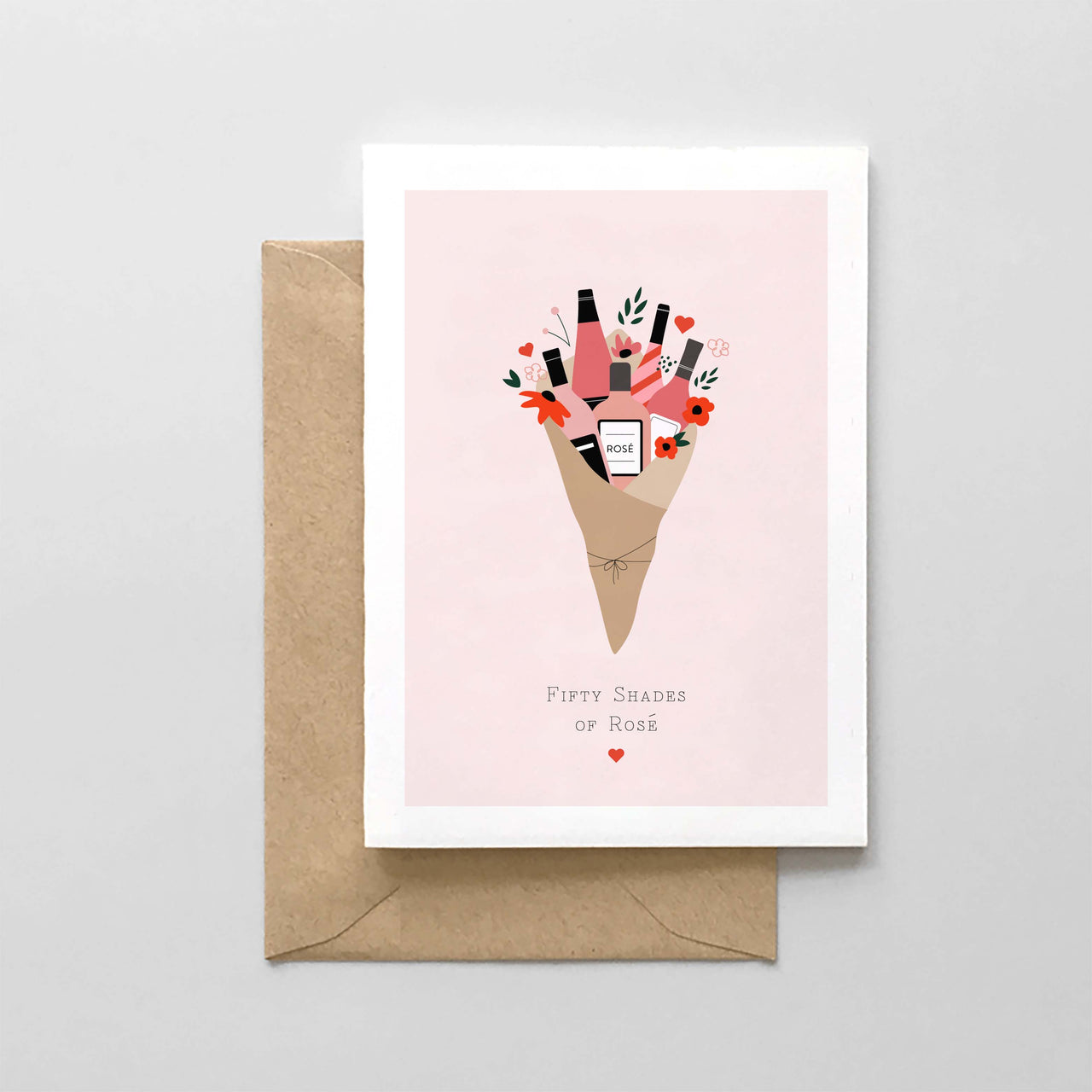 Fifty Shades of Rose Card