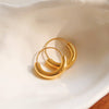 Mackenzie U-Shape Hoop Earrings