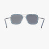 Lex Denim Polarized Navigator Metal Sunglasses