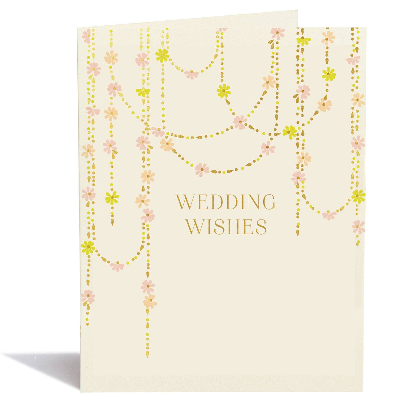 Wedding Floral Garlands Card