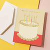 Frosted Cake Birthday Card