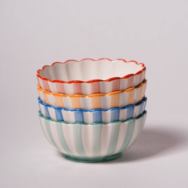 Kinsey Scallop Dessert Bowl