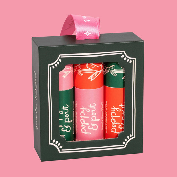 Lip Balm Trio Holiday Ornament