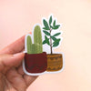 Potted Plants Vinyl Sticker