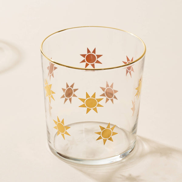 Sunny Days 12.5 Ounce Glass Tumbler