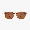 Bean Classic Tortoise Polarized Unisex Round Classic Sunglasses