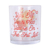 Bet Your Ass Santa Rocks Glass