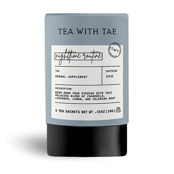 Nighttime Routine Sleep Tea Mini Tube - 5 tea bags