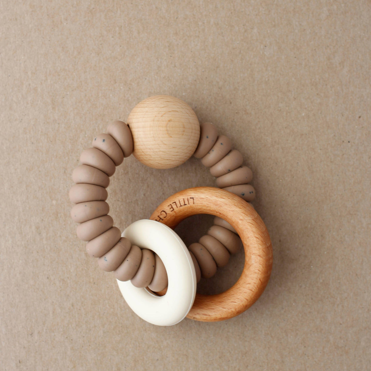 Teether  - Dany/Speckled Truffle