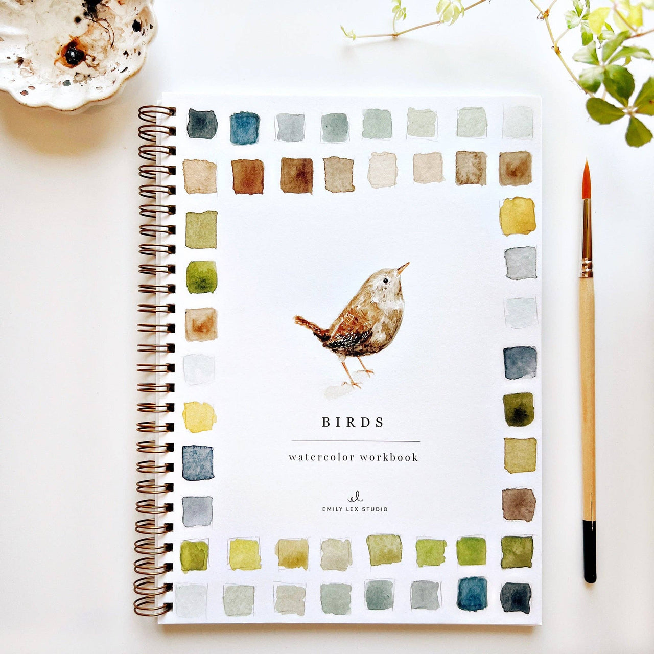 Birds Watercolor Workbooks