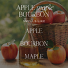 Apple Maple Bourbon Soy Candle