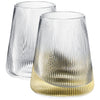 Ripple Modern Wine Glasses